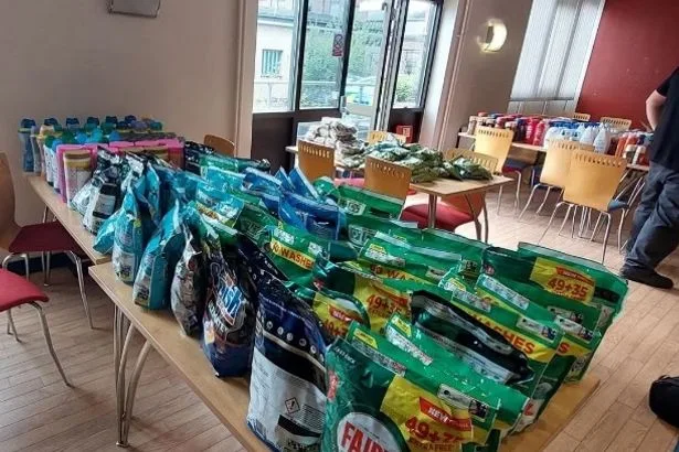 Police find £5,000 of suspected stolen food after stopping unusually low car near Peterborough