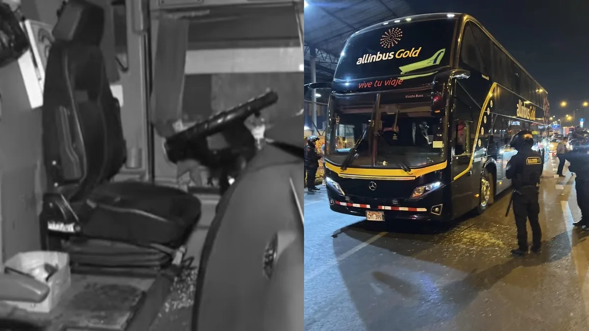 Atacan a balazos a bus de la empresa Allinbus que viajaba de Lima a Huaraz: Chofer queda herido