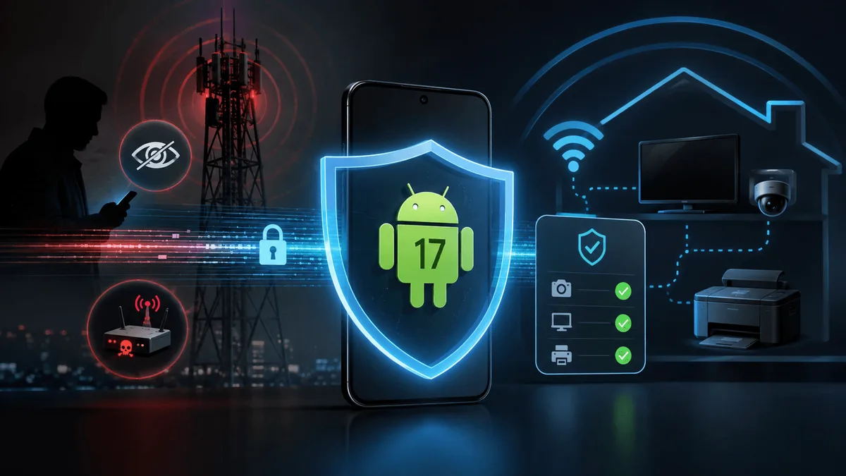 Google anuncia Android 17 com blindagem contra espionagem de operadoras