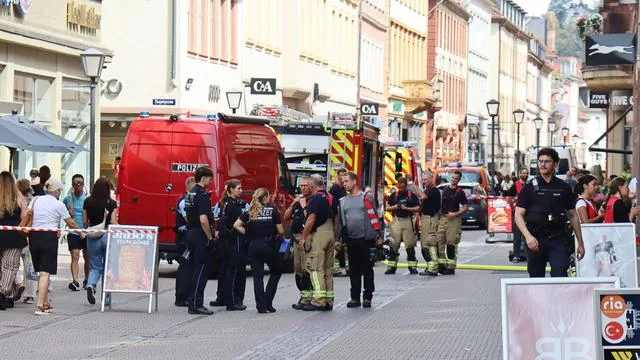 Spezialisten im Einsatz: Explosive Säure in Heidelberg unschädlich gemacht