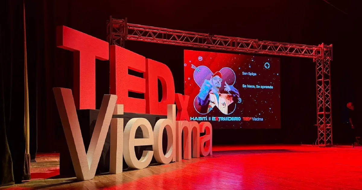 TEDxViedma 2026: quiénes son los cinco primeros oradores que llegarán al escenario