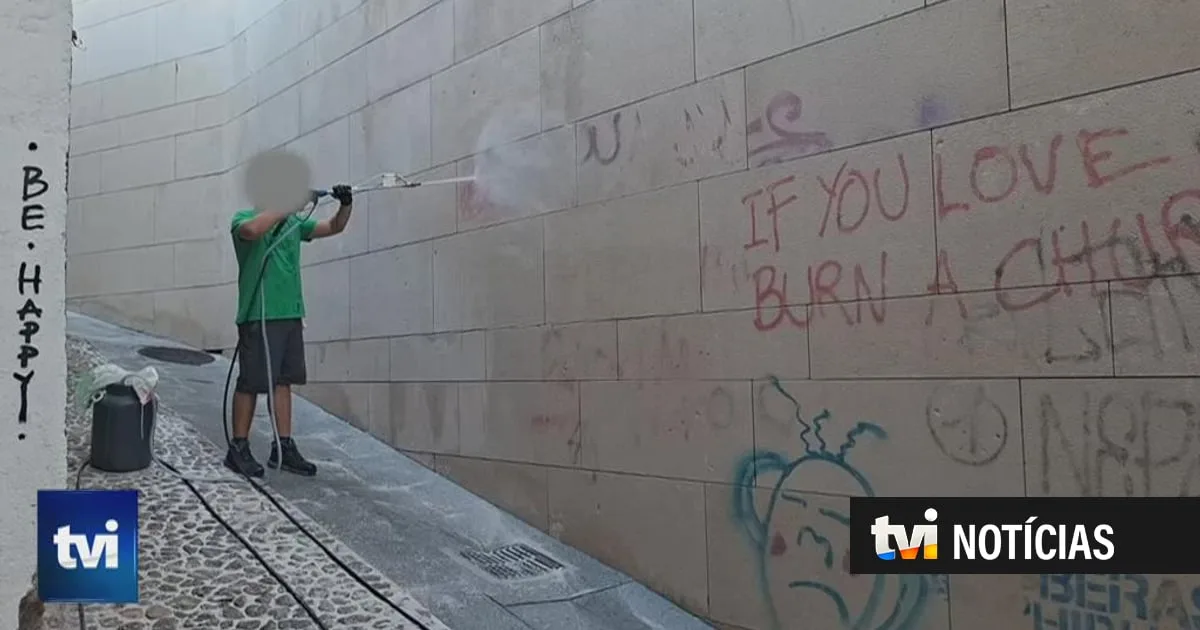 Museu gastou 70 mil euros a limpar fachadas. Poucos dias depois, voltou a ser vandalizado