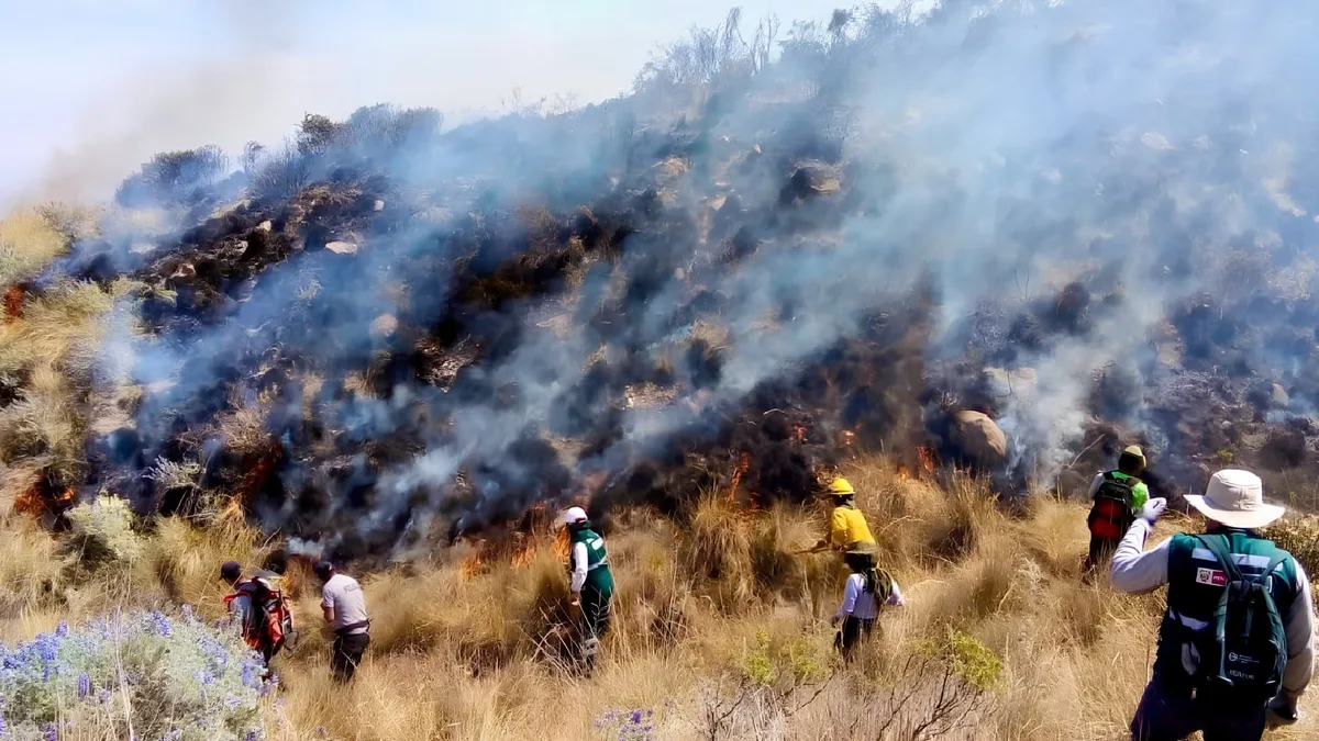Muere poblador de 65 años tras sufrir quemaduras en incendio forestal en Cusco: cifra de víctimas mortales en la región sube a siete