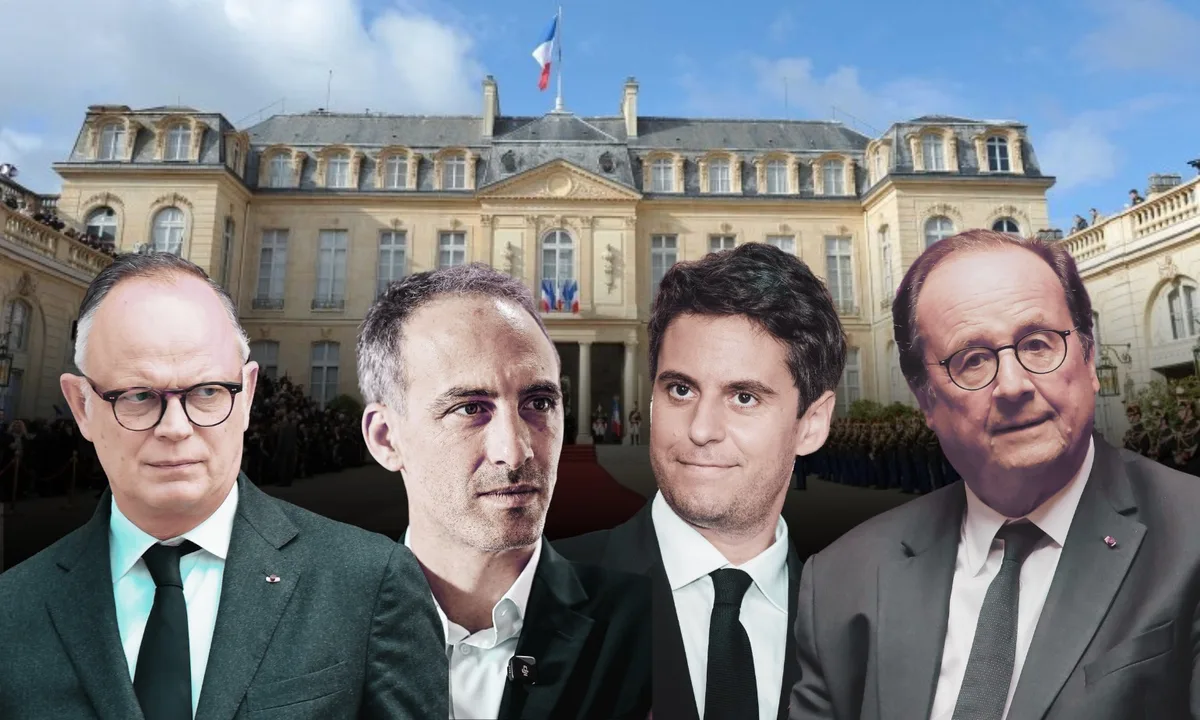 Glucksmann, Attal, Philippe, Hollande : quatre prétendants et une seule place pour le "bloc central" en 2027