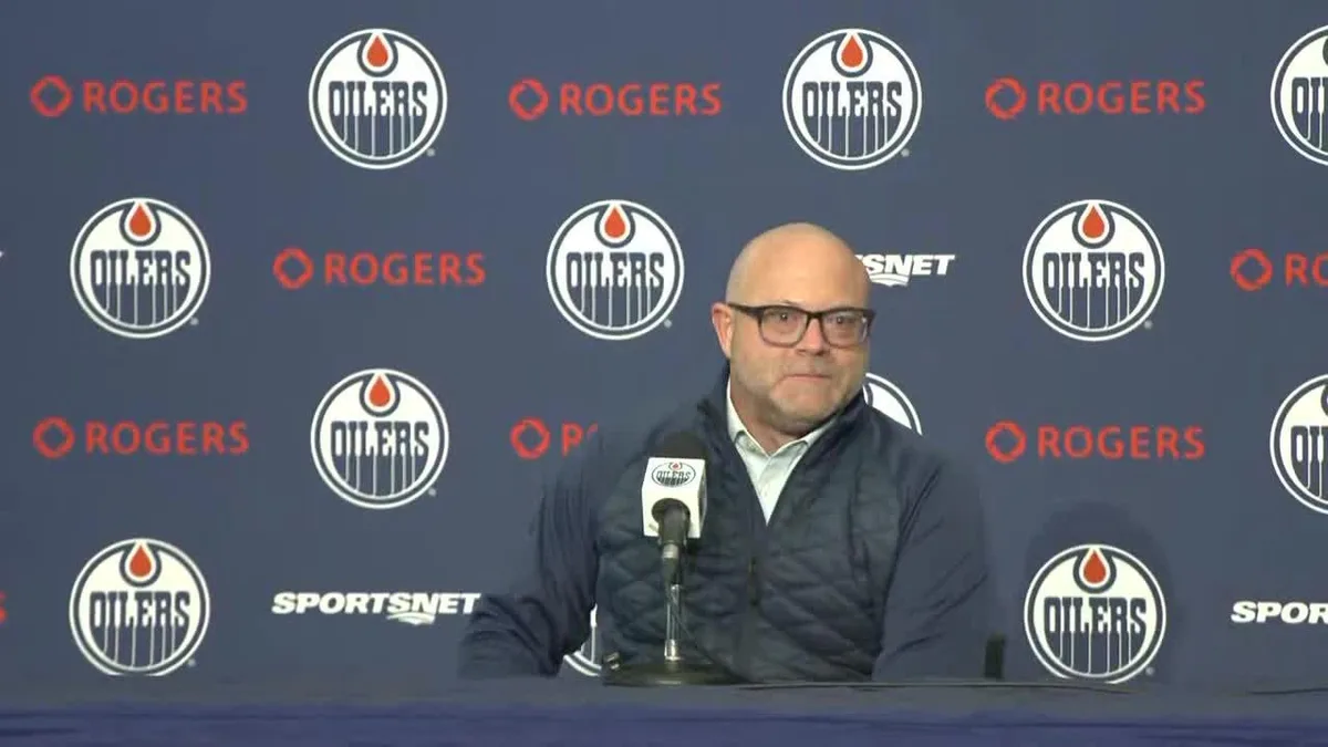 Watch Oilers general manager Stan Bowman’s full media availability