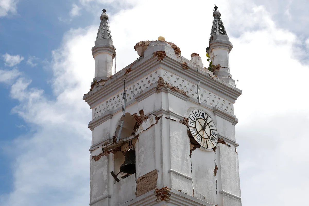 El fuerte terremoto que sacudió a Panamá dejó graves daños en 13 iglesias