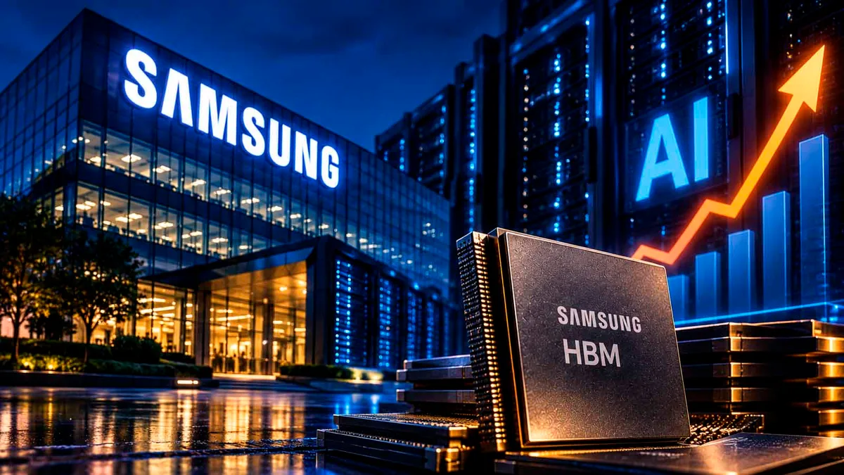 Samsung prevê lucro histórico de US$ 80 bilhões com IA, enquanto chips ficam mais caros para consumidores