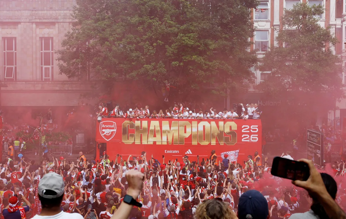 HUNGER GAME: Gunner give it a go: Arsenal ready to ‘fight’ for more Premier League glory