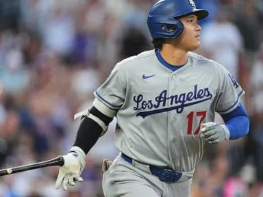 Ohtani reaches 30 HRs for 6th straight season as Dodgers beat Rockies 7-6