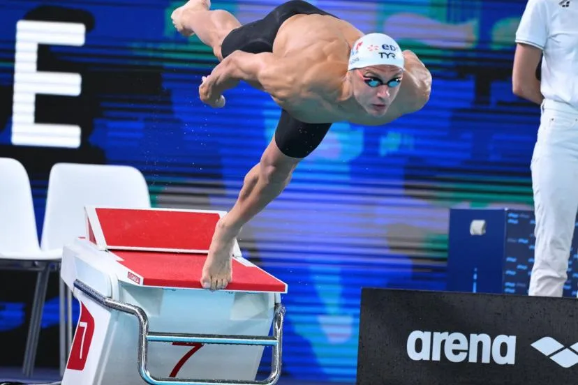 L'équipe de France du relais mixte 4x200 m nage libre prend la 5e place de la finale des Championnats d'Europe, remportée par la Grande-Bretagne