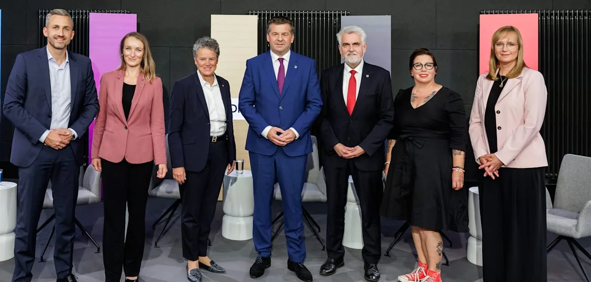 „Ihr Wahlplakat hängt in meinem Büro als Motivation für Doppelmoral“, sagt Siegmund zur Grünen