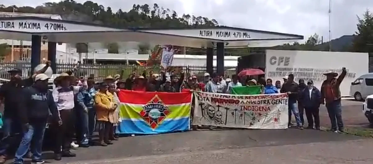 Comunidad indígena en Morelia bloquearon el acceso a planta de la CFE por daños ambientales