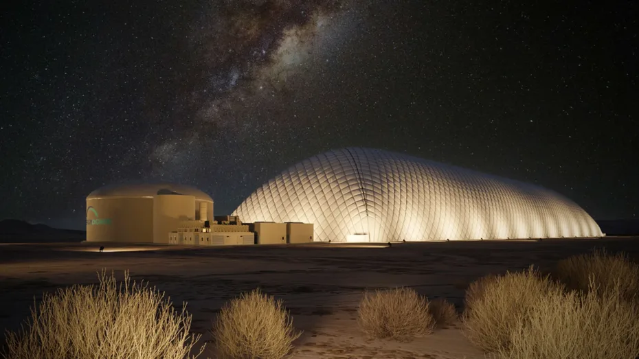Kohlendioxid unter der Kuppel: Energy Dome setzt altes Prinzip für Energiespeicher neu um