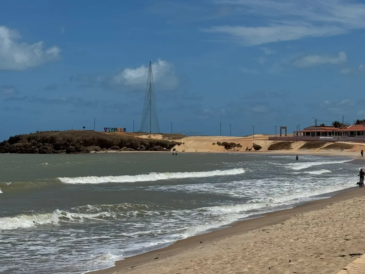 Marinha alerta para ventos de até 60 km/h em parte do litoral do RN
