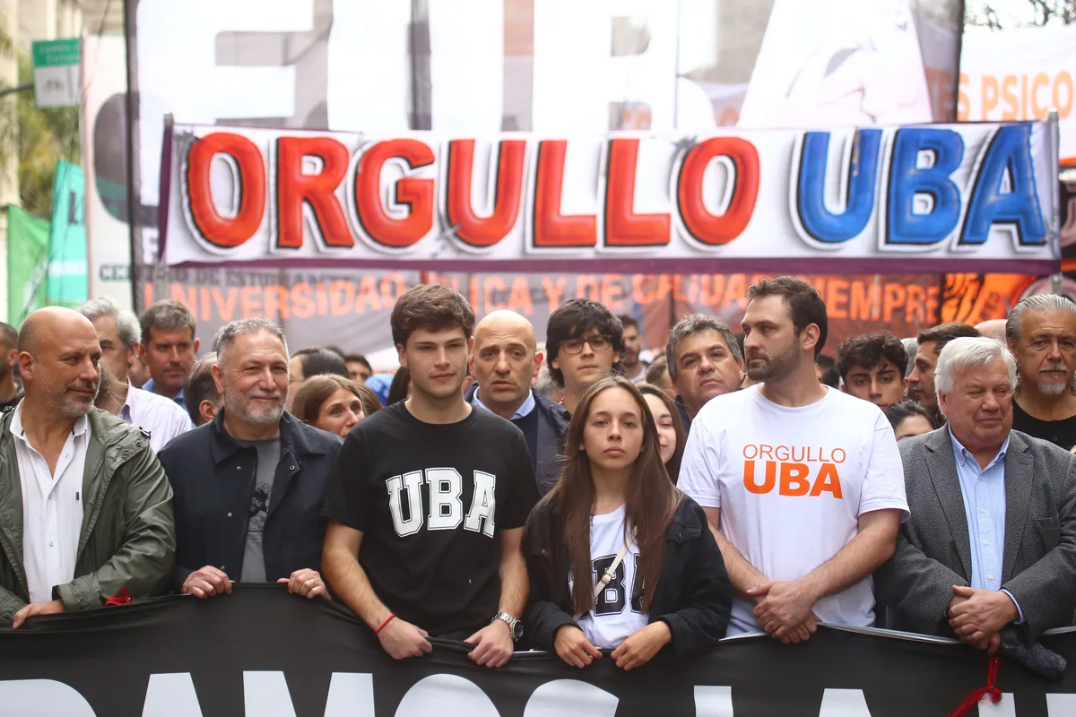 Tras la marcha universitaria, Yacobitti afirmó: “El Gobierno tiene que cumplir una ley que ya votó el Congreso en dos instancias”