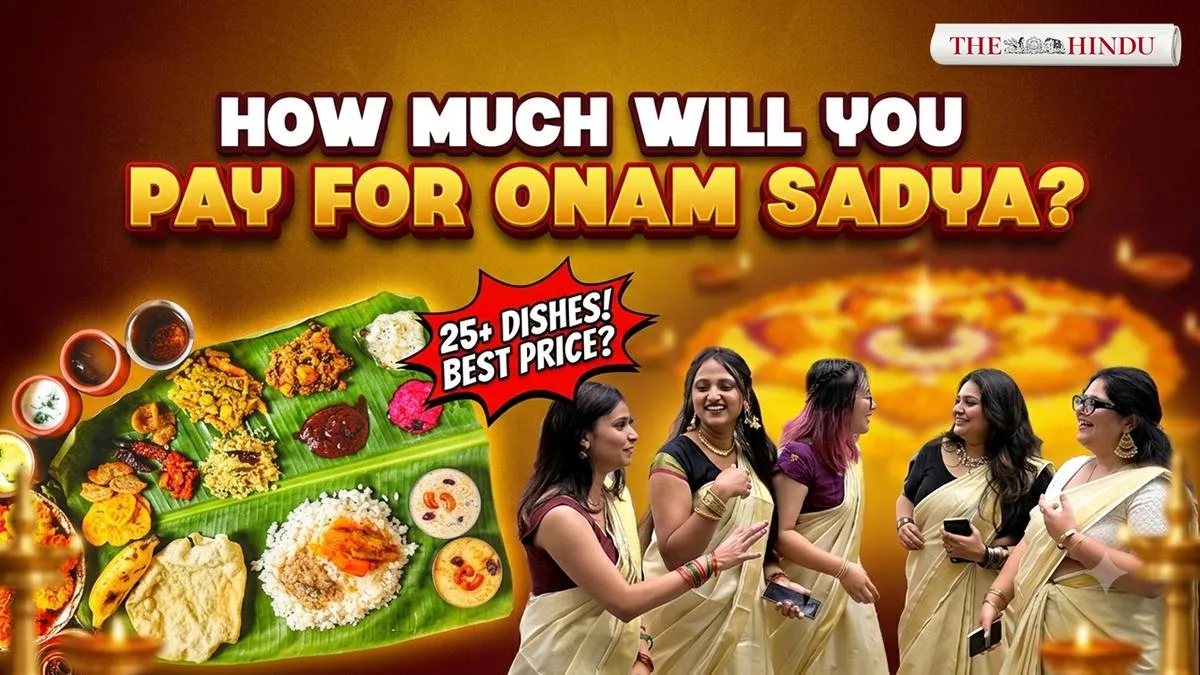 From ₹800 to ₹3,000: Onam Sadyas get pricier in Bengaluru