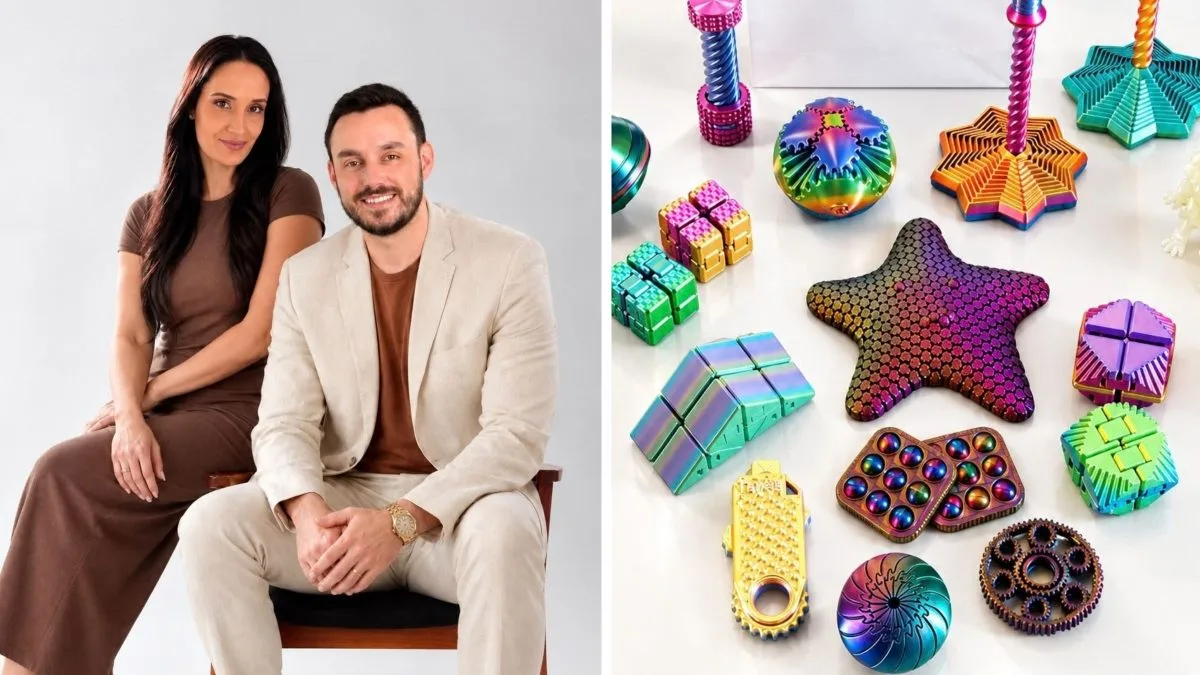 Detalhe no comportamento do filho autista inspira casal a criar negócio de brinquedos sensoriais em SC