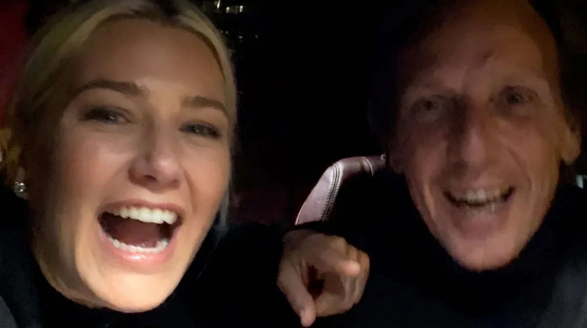 Valeria Mazza y Alejandro Gravier, felices y a puro canto por el estreno musical de su hijo Benicio