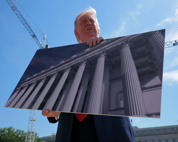 US supreme court allows Trump to keep building $400m White House ballroom