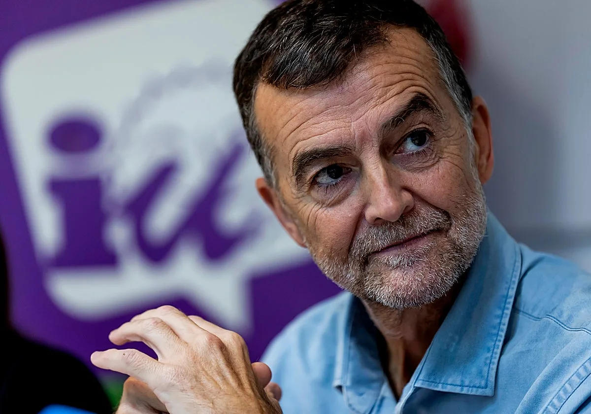 Antonio Maíllo, coordinador general de IU: «Gabriel Rufián es agua pasada, dice que va a echar una mano pero no va a ser candidato de Frente Amplio»