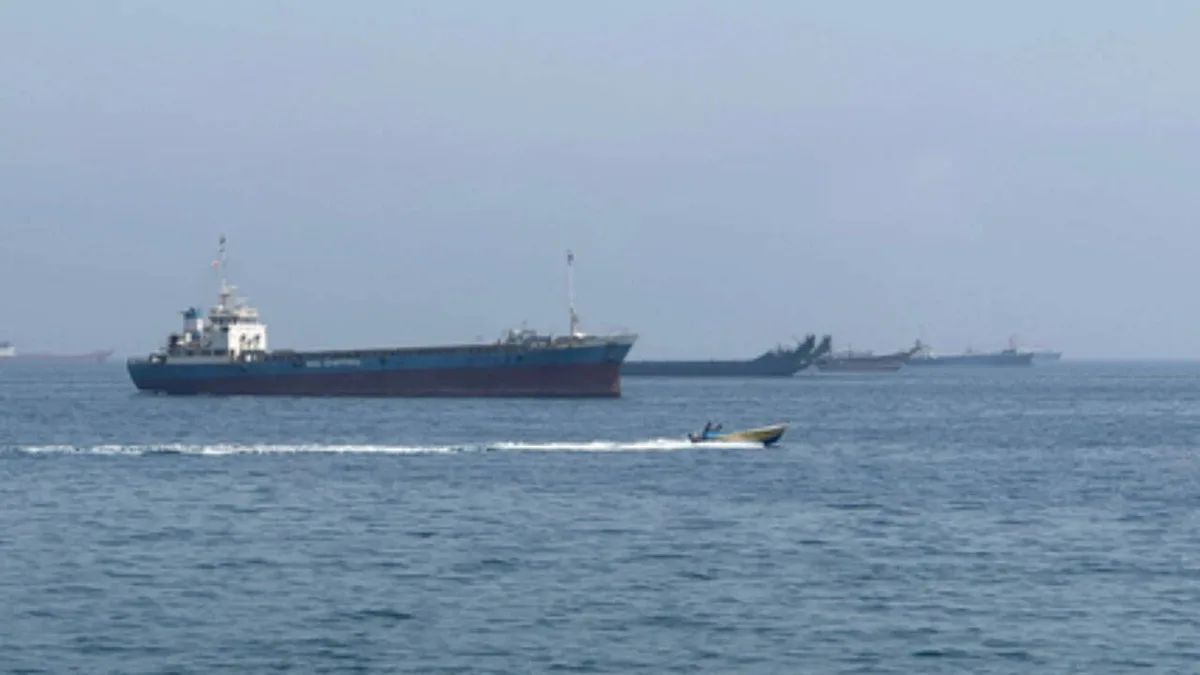 Tanker carrying 11 Indians hit by drone off Oman coast, 2 crew members missing