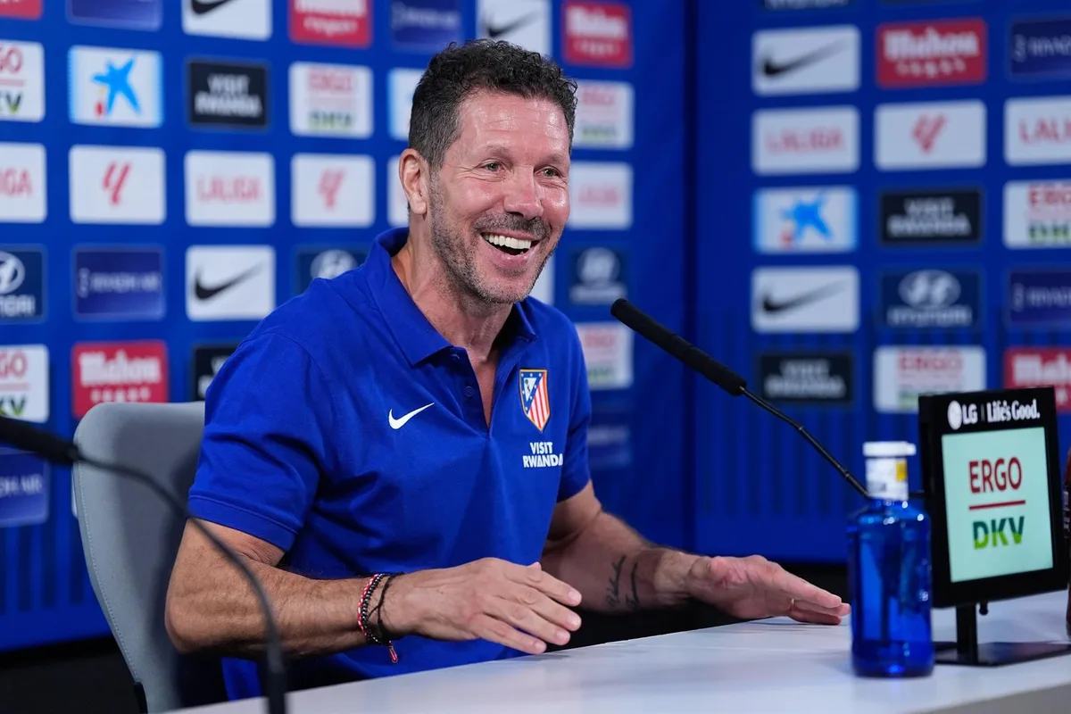 Simeone: "La seguridad es un valor importante en un derbi"