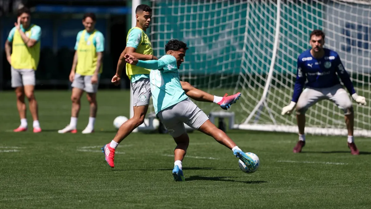 Veja fotos do treino do Palmeiras desta quinta-feira