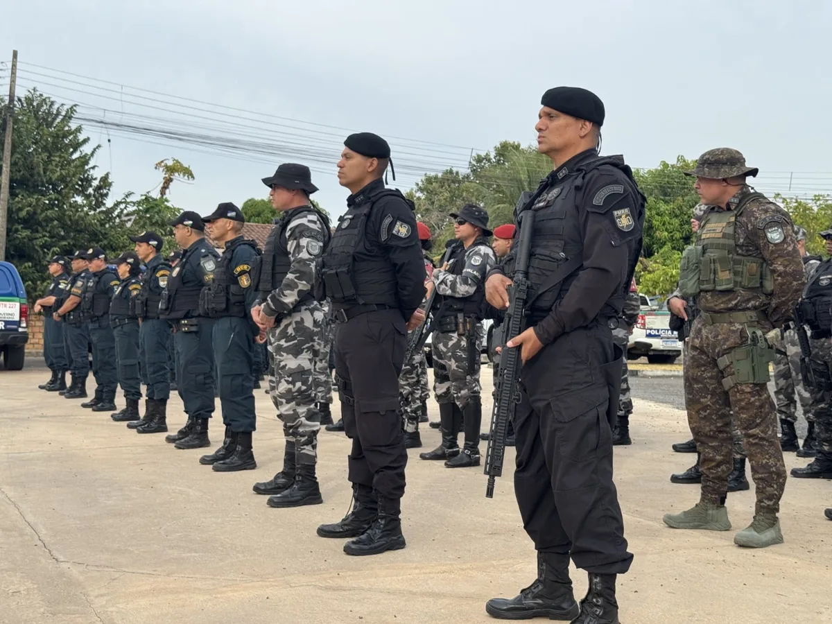 80 policiais militares integram operação nacional em Roraima