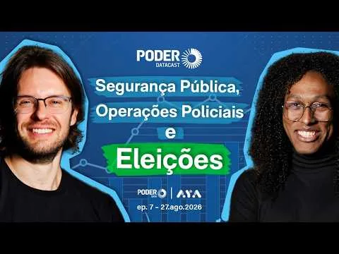 Ao vivo: PoderDataCast debate ações e políticas de segurança pública