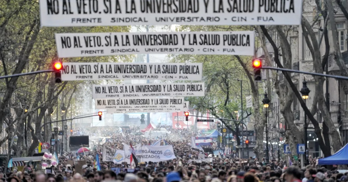Arranca otra semana de paro universitario para exigir que el Gobierno cumpla la ley de Fondos