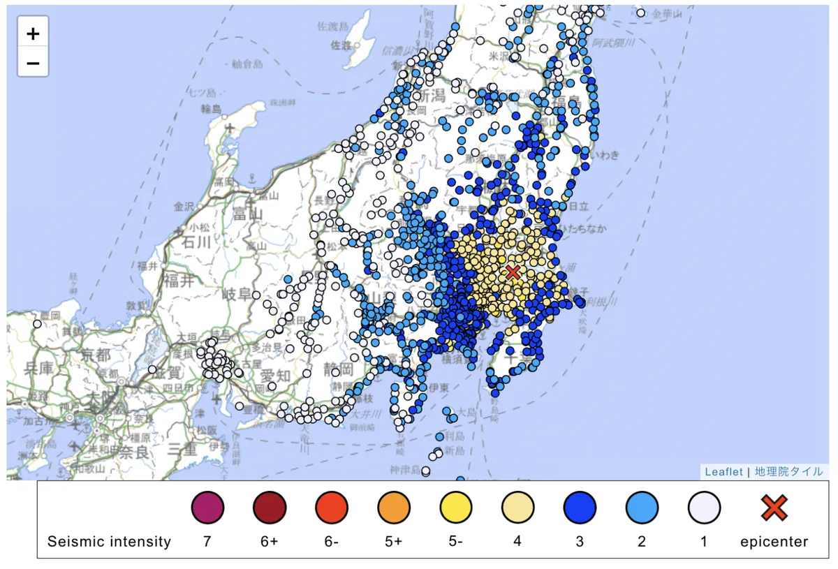 Strong Kanto quake triggers warnings of similar shaking over next week