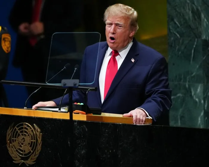 Trump addresses UN with mixture of boasts, threats and jibes | First Thing