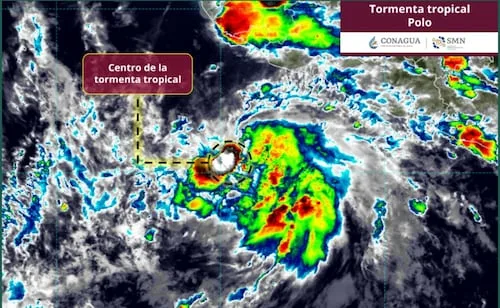 Despliegan Misión ECO en Guerrero y Michoacán ante evolución de tormenta tropical “Polo”; llaman a tomar medidas preventivas
