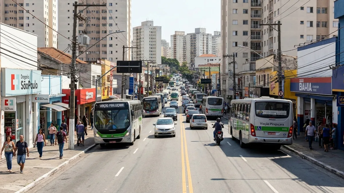 A cidade mais densa do Brasil: 273 mil pessoas vivem em apenas 20 km² na divisa com São Paulo