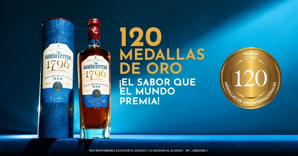 Santa Teresa 1796 alcanzó 120 medallas de oro internacionales