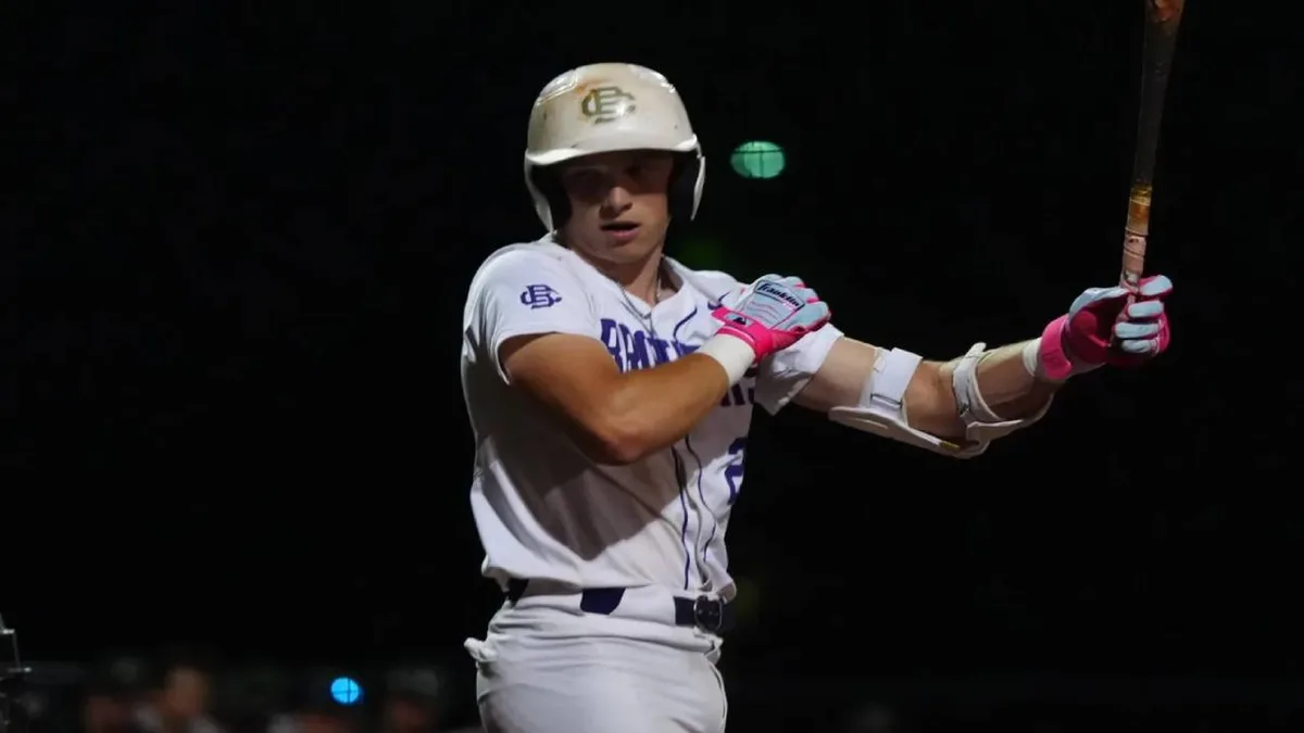 What stands out about high-school prospect Will Brick beyond mechanics?