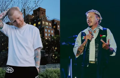 Ed Sheeran se emociona ao falar sobre Palestina após polêmica envolvendo Macklemore