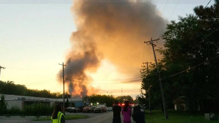 Two workers killed, several injured after explosions tear through Ohio recycling facility