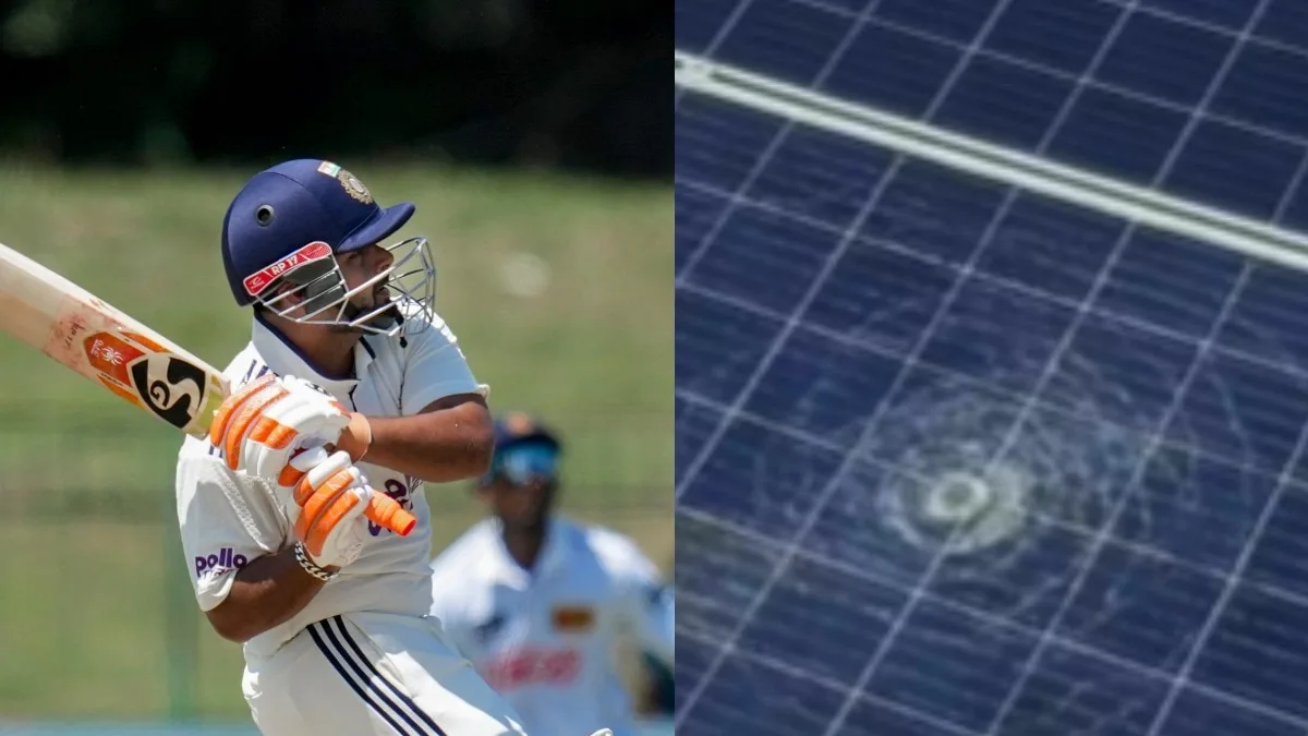 Injured Rishabh Pant braves sharp blows, breaks roof in Colombo with huge six
