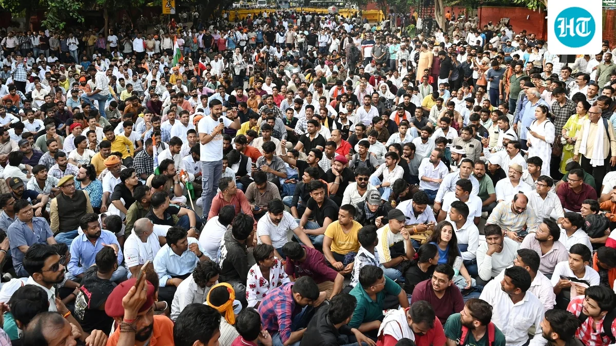 Over 50 detained, crowd at Jantar Mantar despite no nod: What happened at ‘Reservation Hatao Andolan’