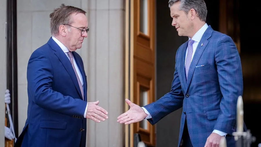 USA-Reise: Pistorius reist in die USA: Gespräch mit US-Minister Hegseth