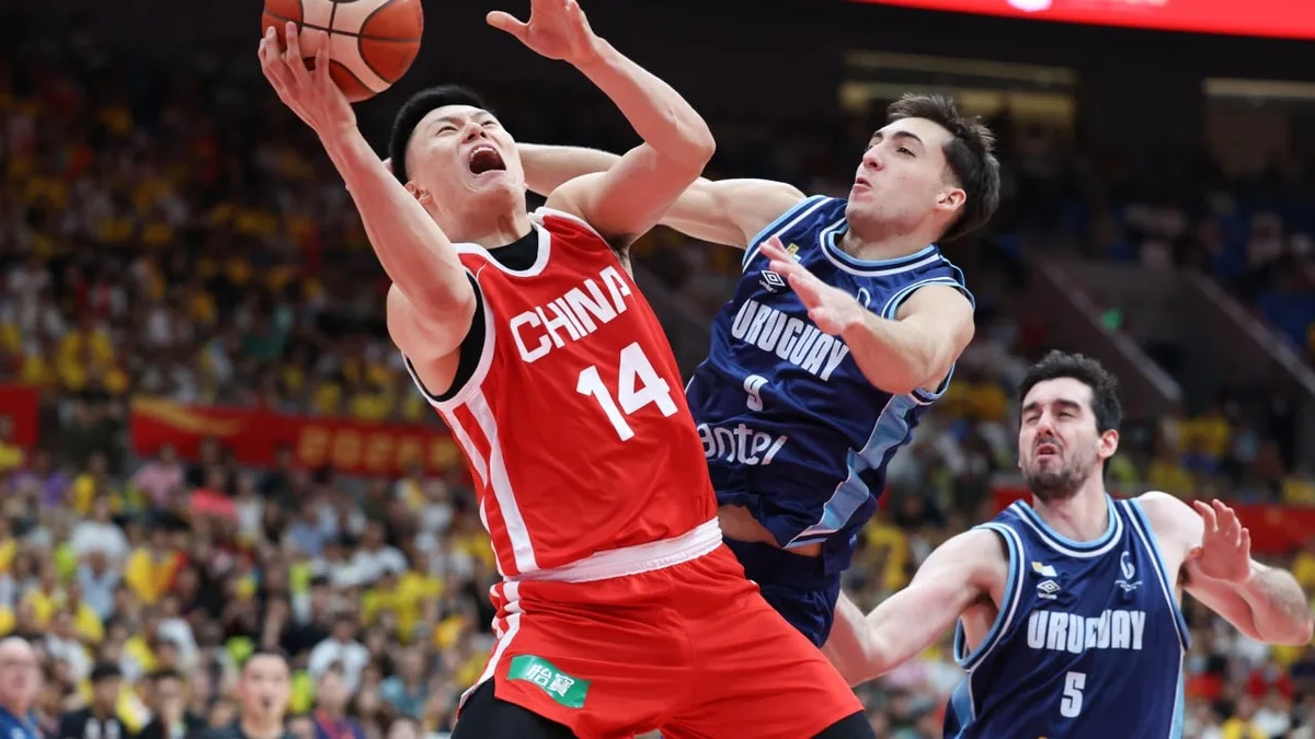 China’s basketball men warm up for World Cup qualifiers with back-to-back losses