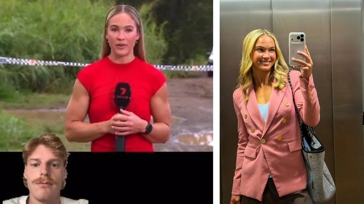 Saavanah Bourke: Seven reporter goes viral after viewers have same reaction to TV appearance