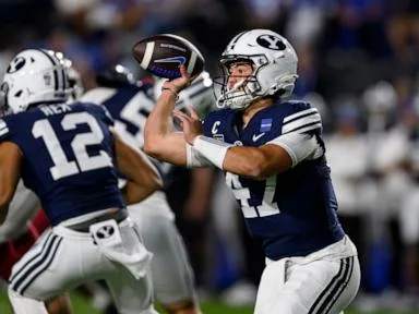 Bear Bachmeier powers No. 8 BYU past Iowa State, 24-10
