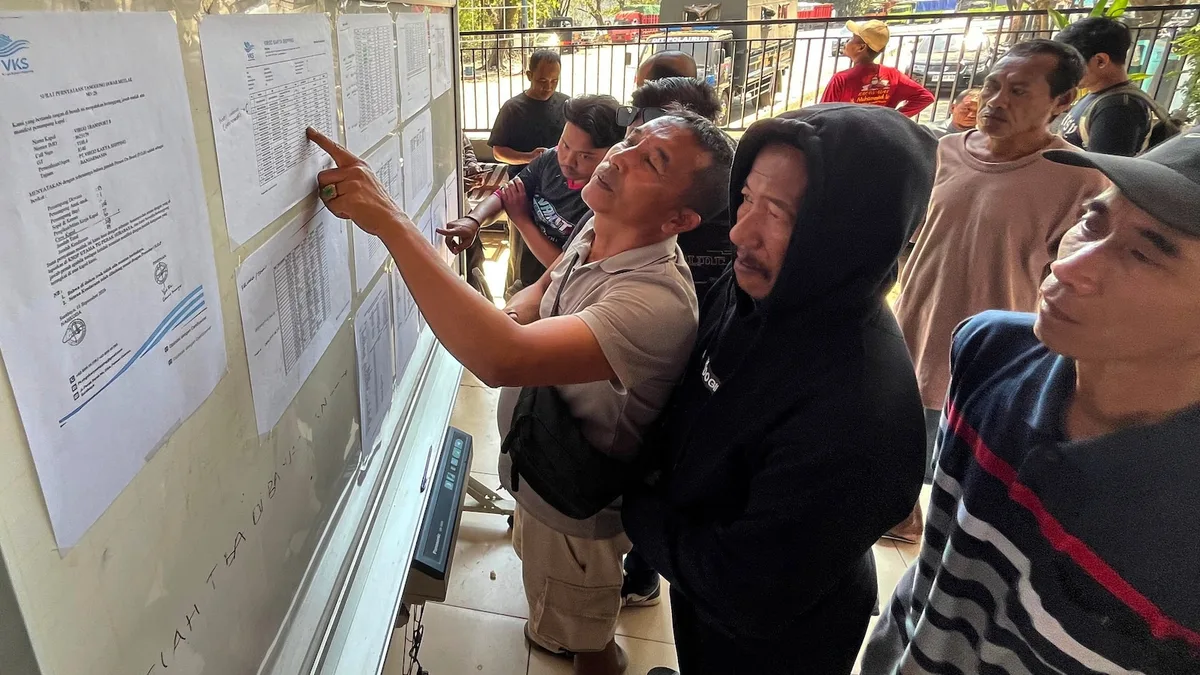 Indonesia searches for 129 people missing after ferry capsizes