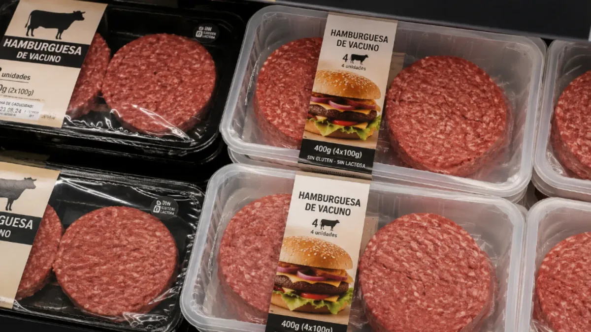 Miguel Ángel Lurueña, tecnólogo de alimentos, explica cuándo no deberías comer una hamburguesa envasada: "No ofrece garantías"