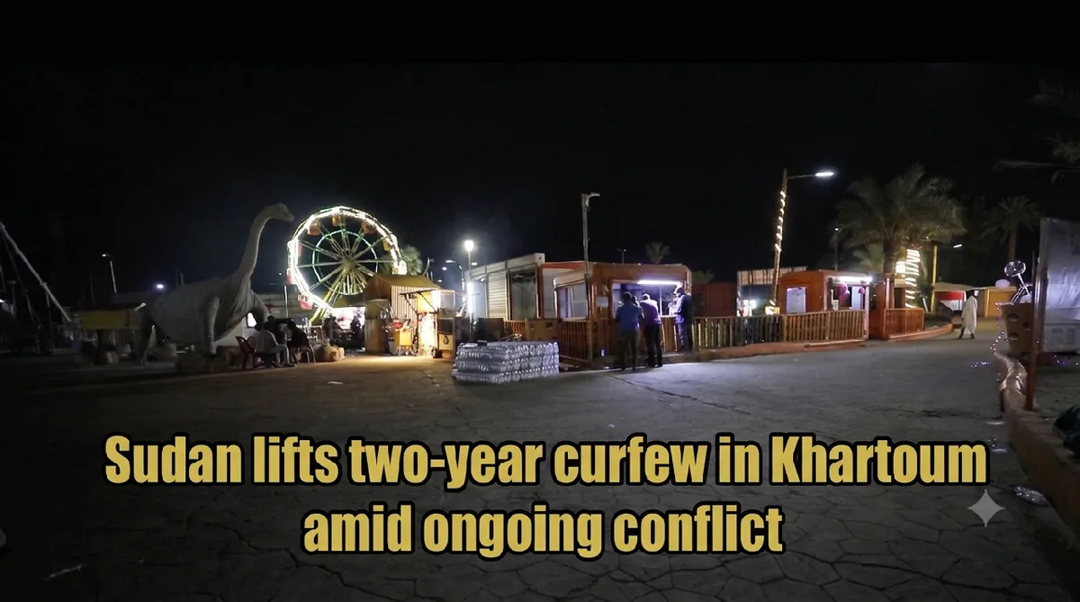 Sudan lifts two-year curfew in Khartoum amid ongoing conflict
