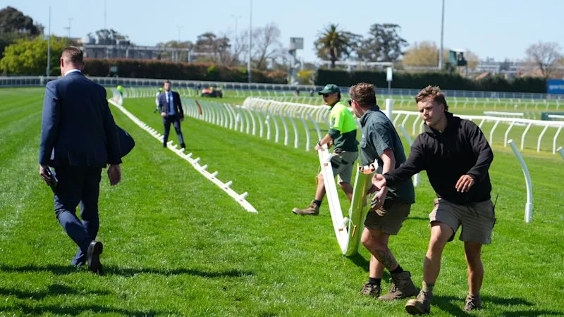 Caulfield track review ordered after safety dramas on group 1 race day