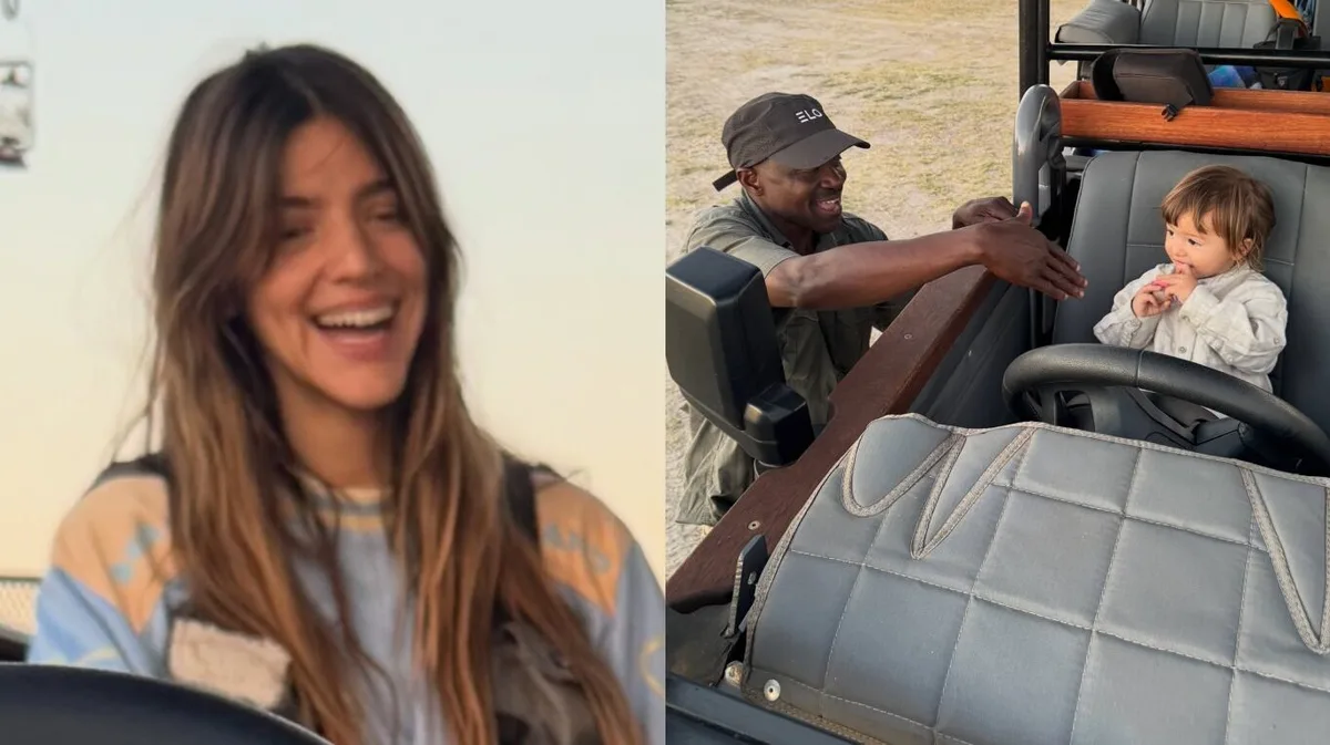 Calu Rivero hizo un safari en África con sus hijos y un detalle dejó en shock a sus seguidores