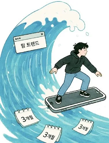 ‘밈’ 수명은 3개월?… 단타 시대의 파도 속에서[2030세상/박찬용]